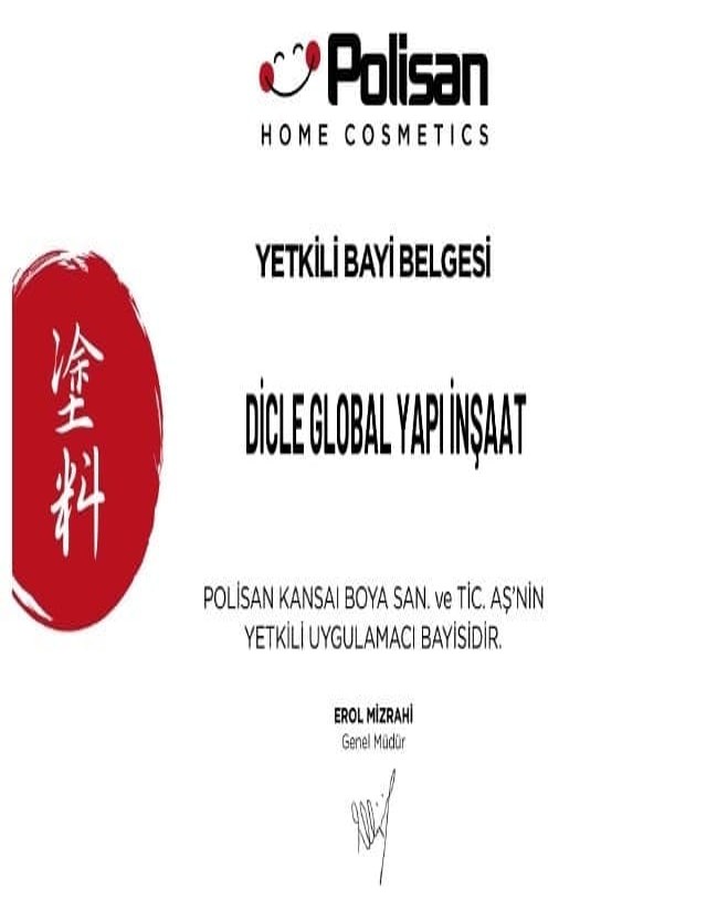 Dicle Yapı İnşaat yetki belgesi